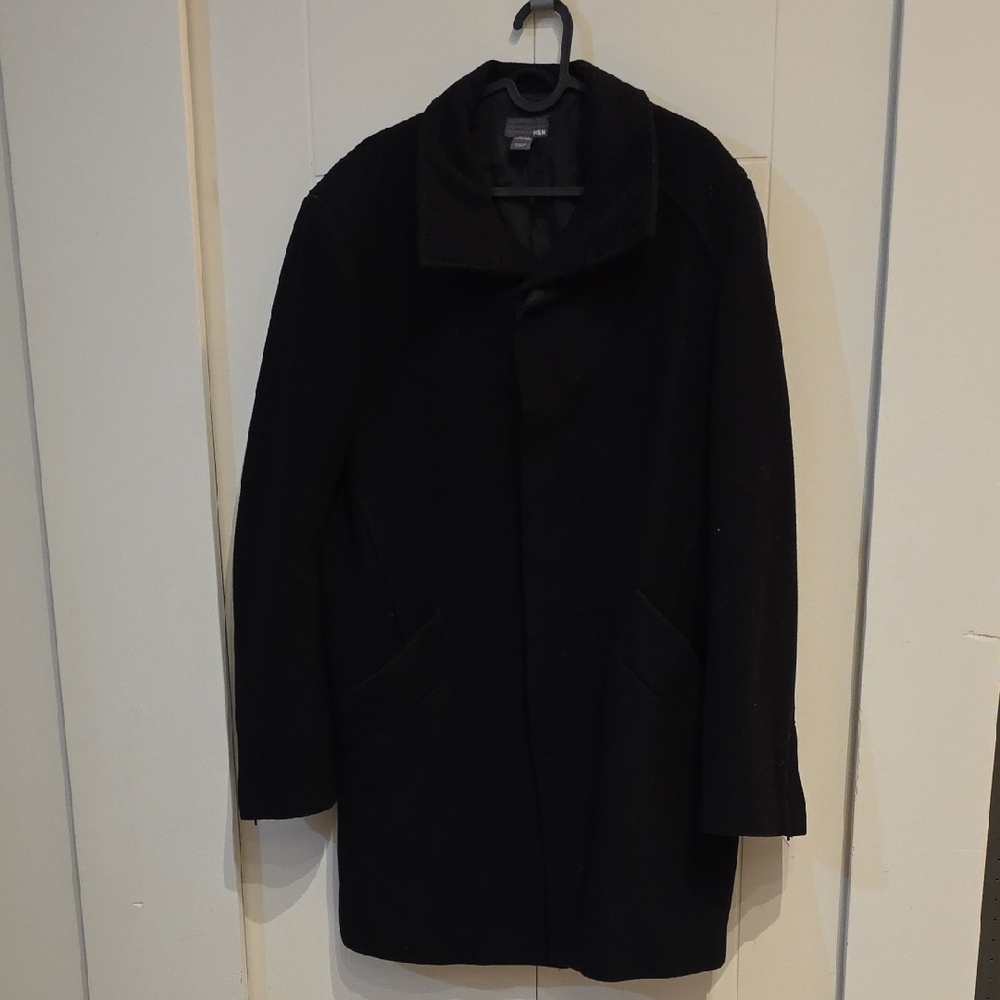 H&M Classic Black Trench Coat